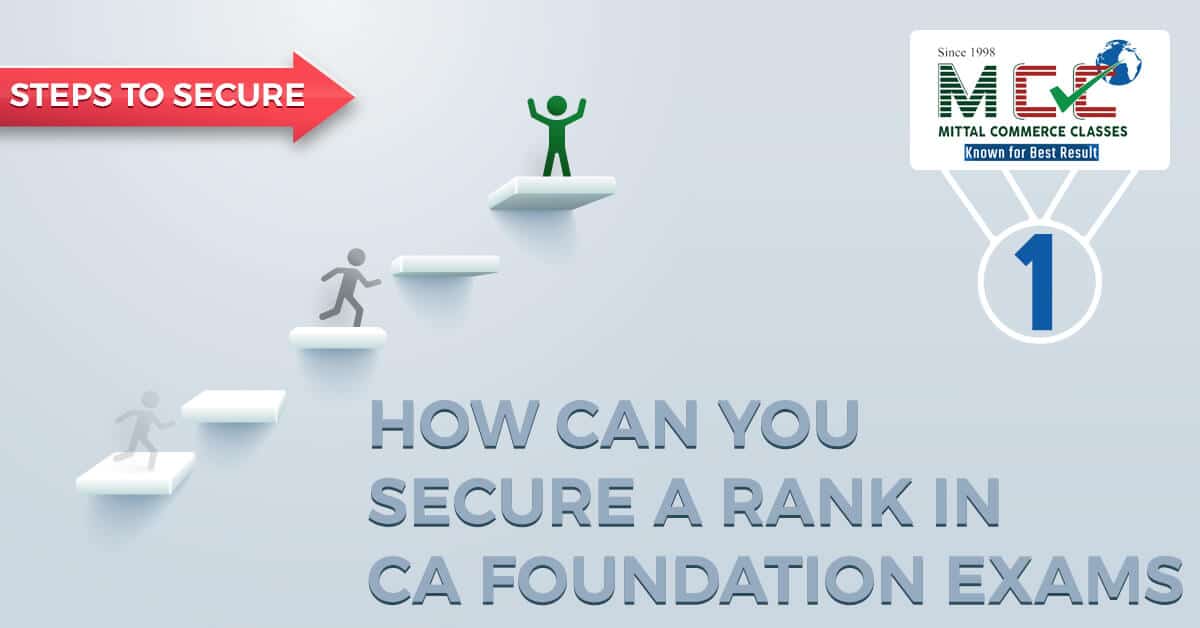 How Can You Secure a Rank in CA foundation Exams?