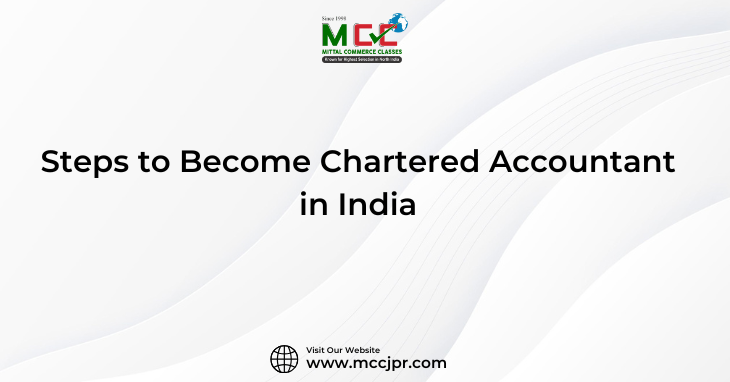 Steps to Become CA in India